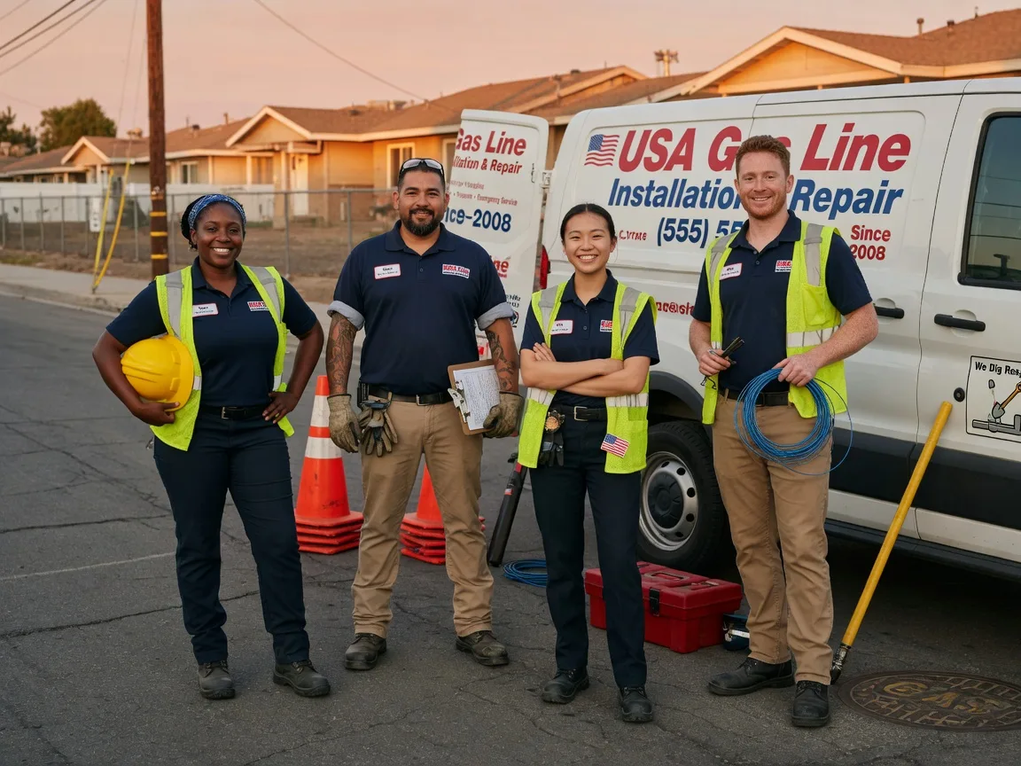 Gas Line Installation company in Water View, VA